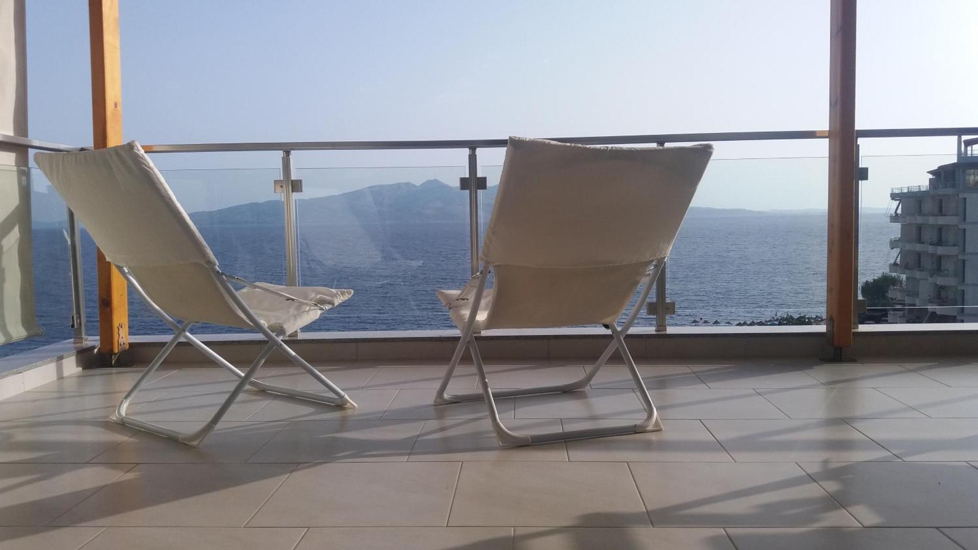 Anna Apartments Sarandë Esterno foto